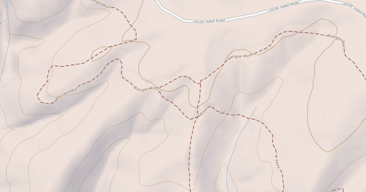 Map preview of USFS Motor Vehicle Use Map Trails 17350