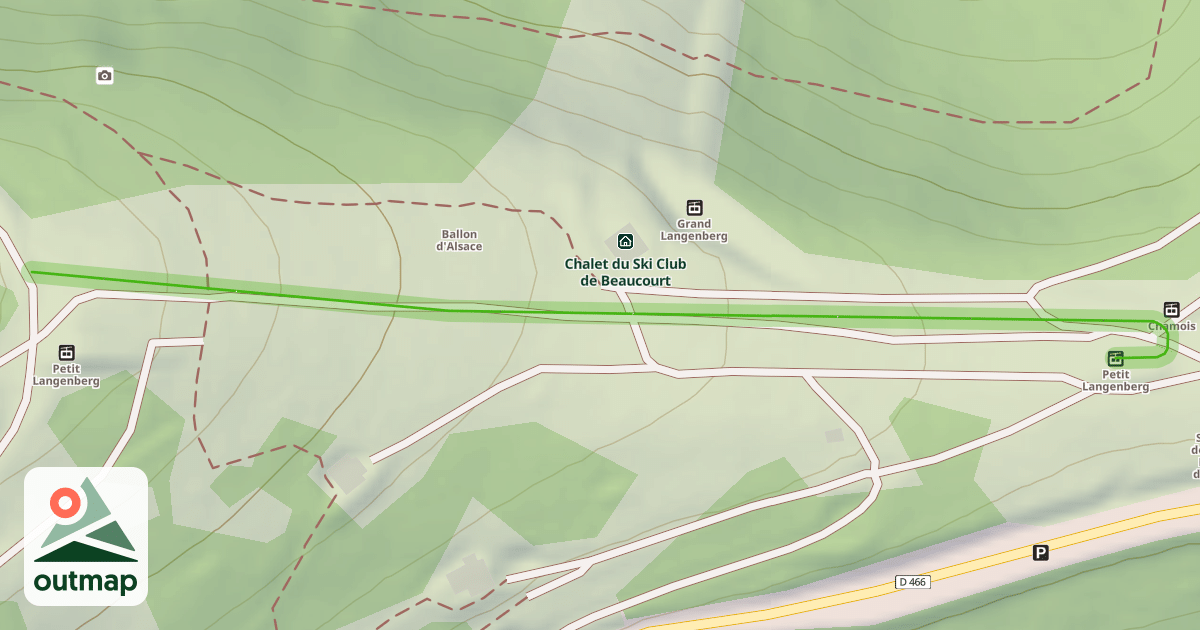 Map of Petit Langenberg