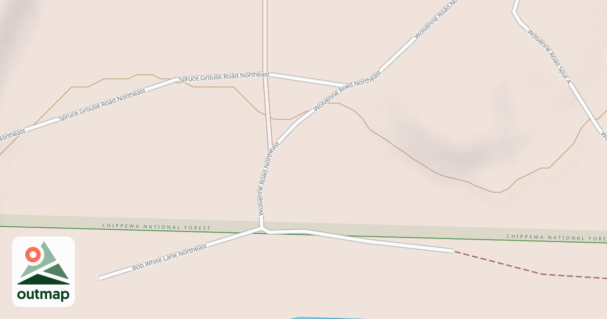 Map of WOLVERINE ROAD SPUR C