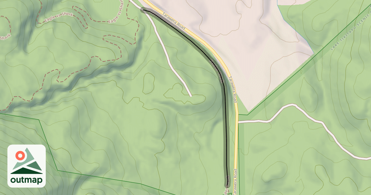 Map of Forest Loop | Feeder Track