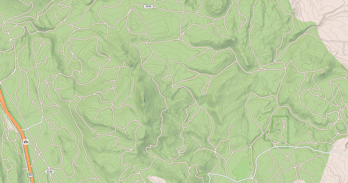 Map preview of ANTELOPE MOUNTAIN