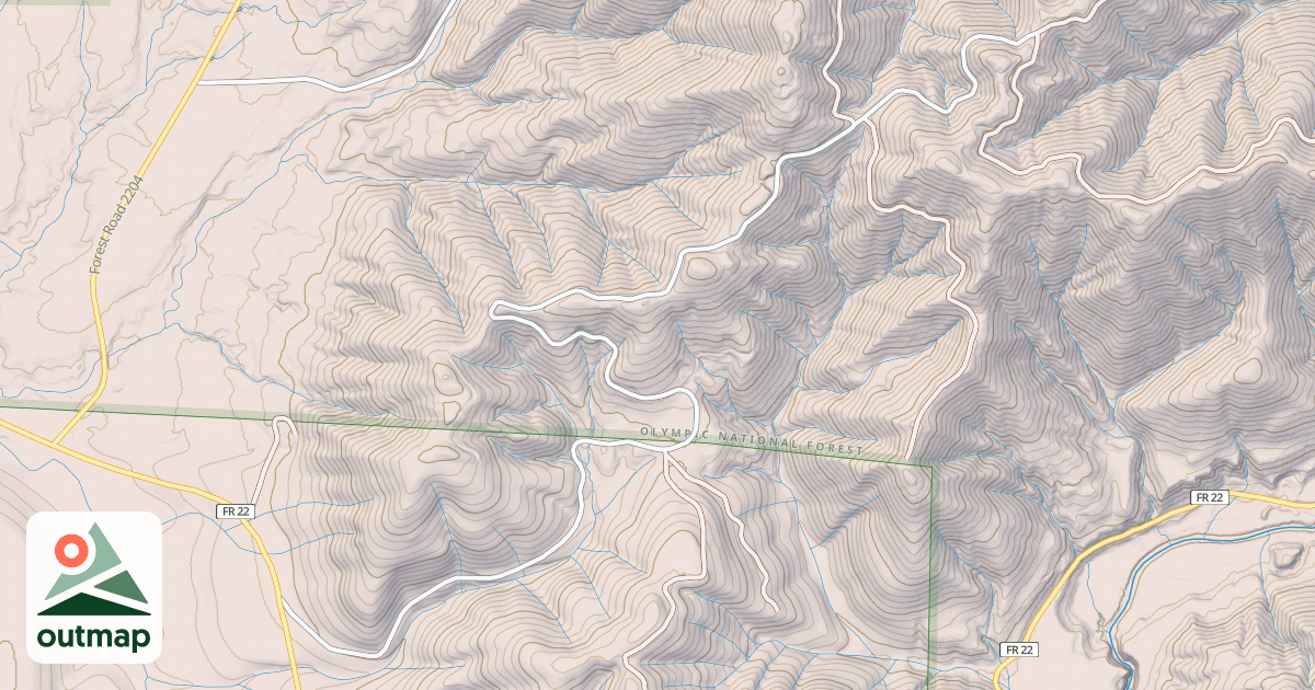 Map of USFS Motor Vehicle Use Map Roads {7E81F1AF-49DE-49B3-B3EA-C18D03562F65}