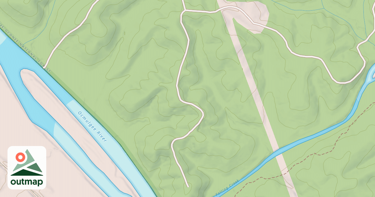 Map of POWER LINE BR-A