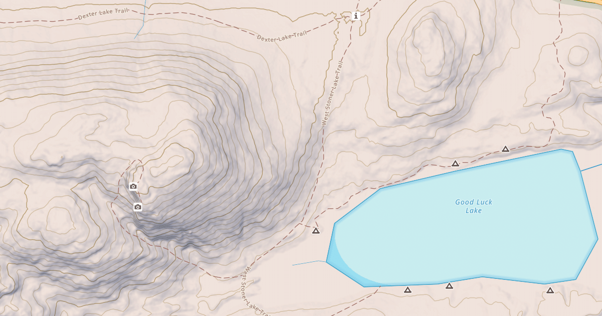 Map preview of West Stoner Lake  Trail