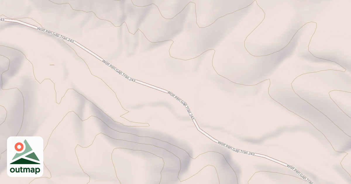 Map of USFS Motor Vehicle Use Map Roads {88F24B51-3F6F-45AE-A90E-F246DF4B62F7}