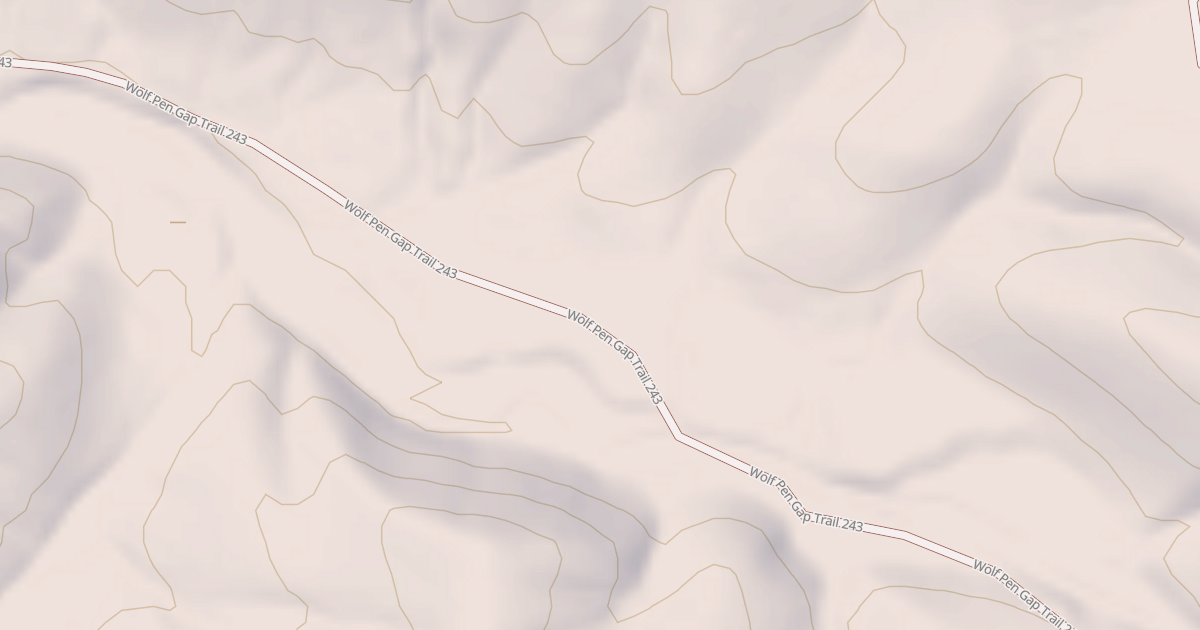 Map preview of USFS Motor Vehicle Use Map Roads {88F24B51-3F6F-45AE-A90E-F246DF4B62F7}