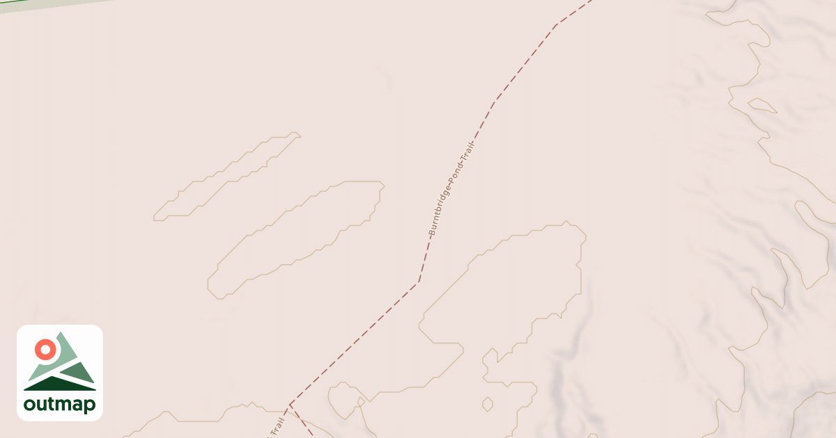 Map of Burntbridge Pond Trail