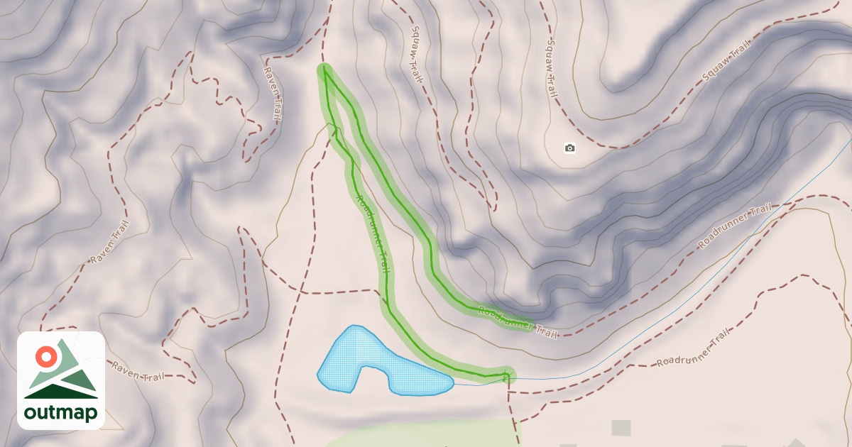 Map of Roadrunner Trail