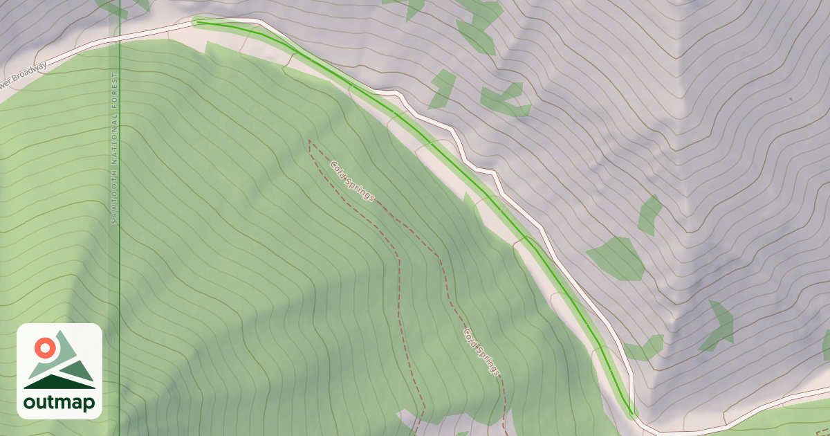 Map of Lower Broadway