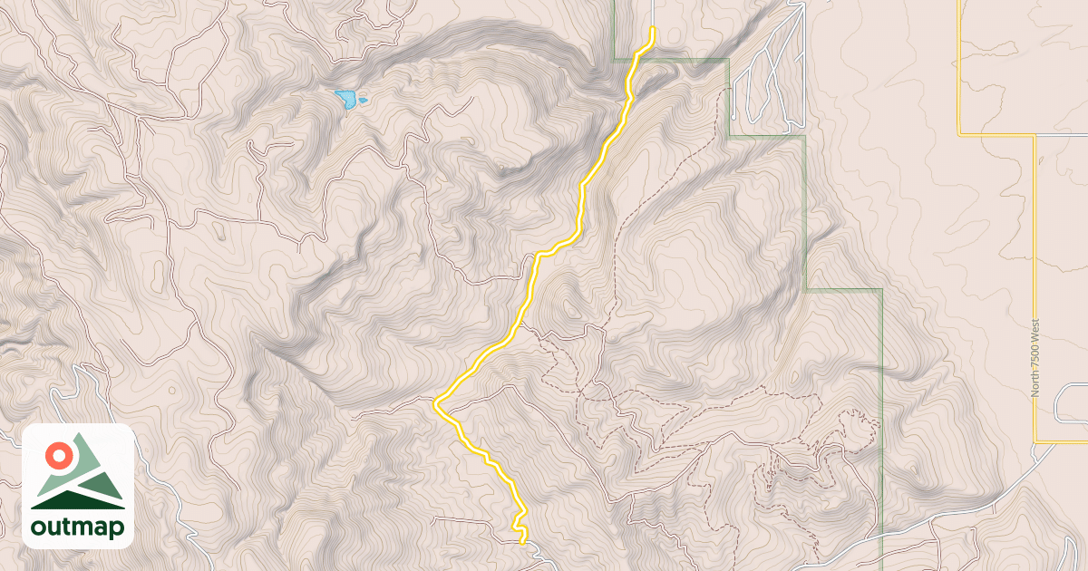 Map of Packsaddle Road