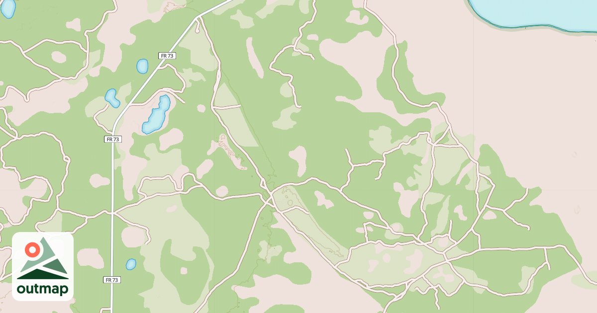 Map of USFS Motor Vehicle Use Map Roads {A5DC5903-49E8-4EE7-A435-D271F6A46672}