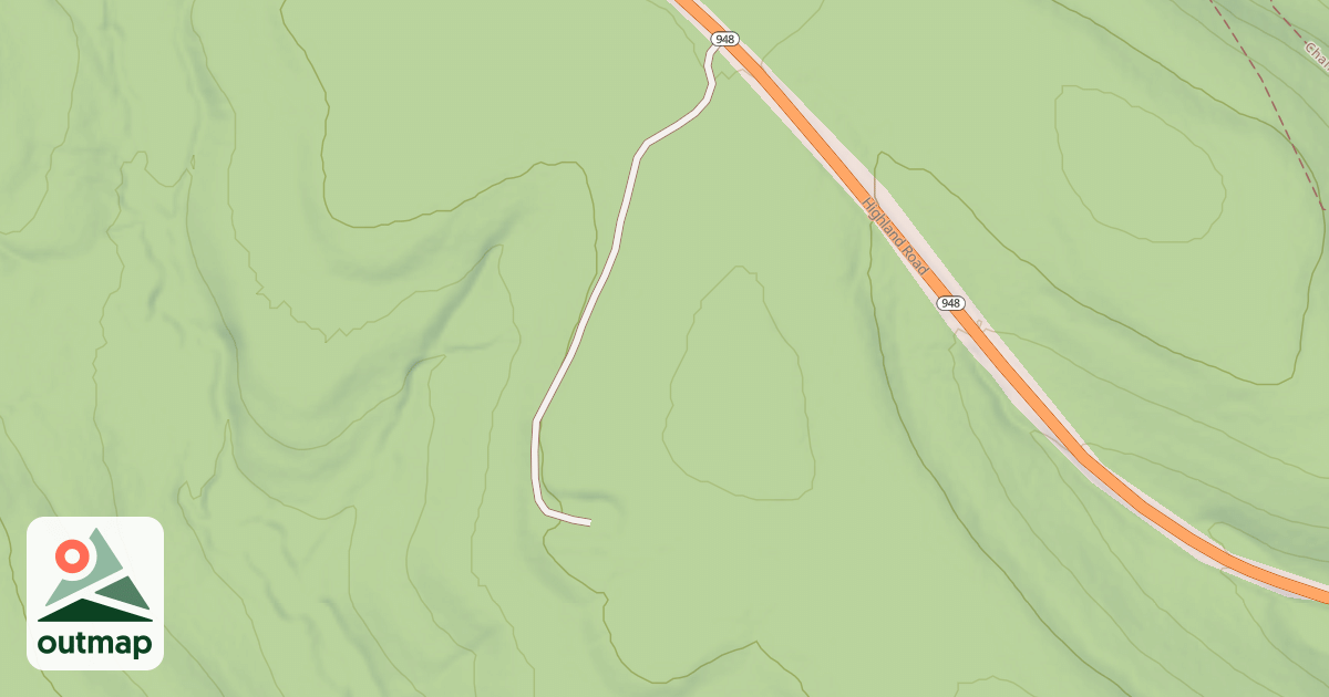 Map of TURKEY ROOST