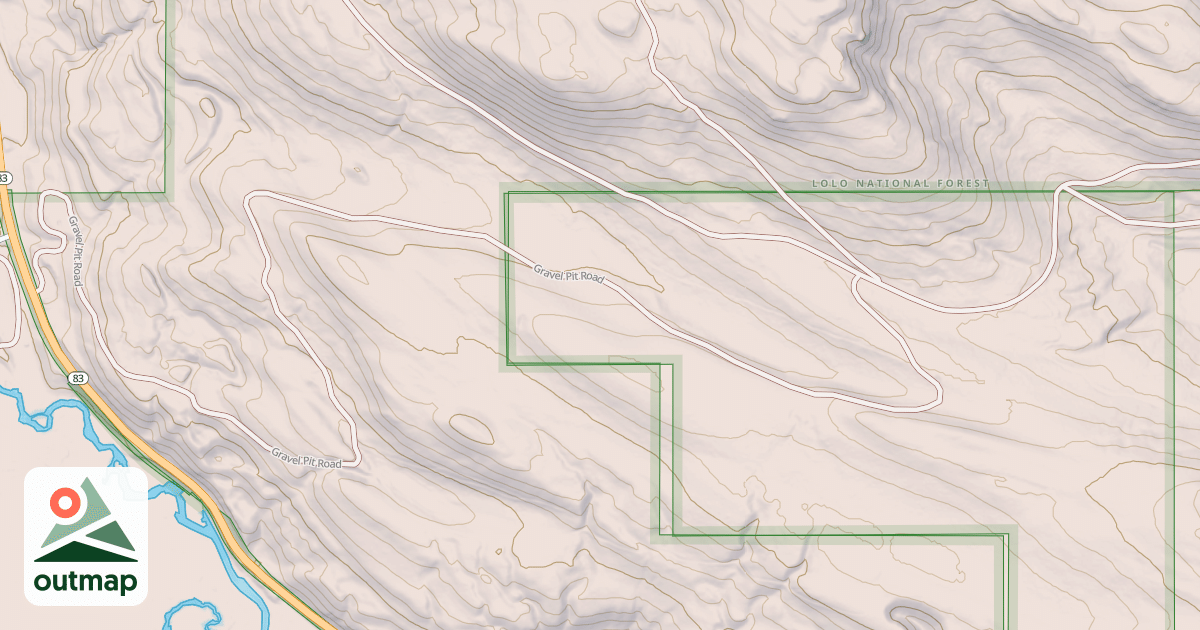 Map of CLEARWATER-COTTONWOOD