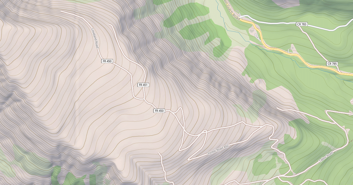 Map preview of LOVELAND
