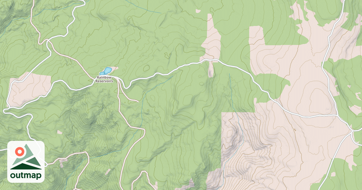 Map of RAINBOW ROAD