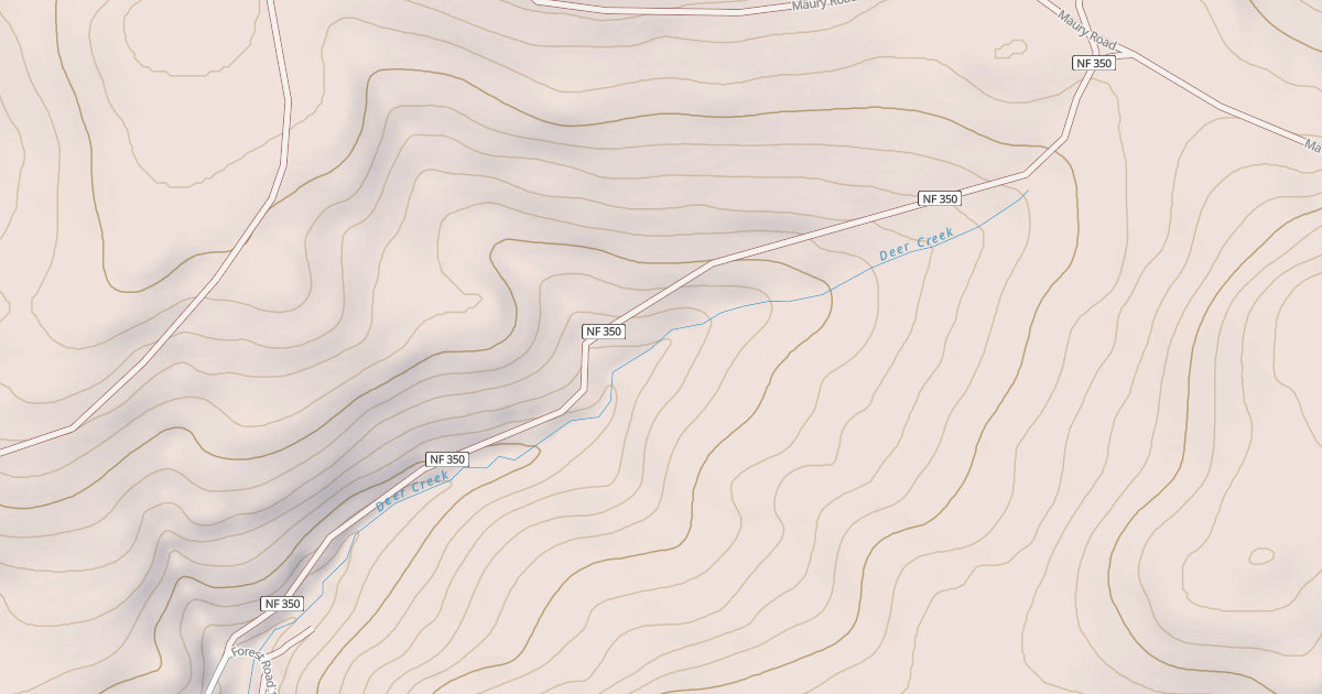 Map preview of USFS Motor Vehicle Use Map Roads {6A2BF0D6-9D31-4ADB-90DB-BA76D2D63AF8}