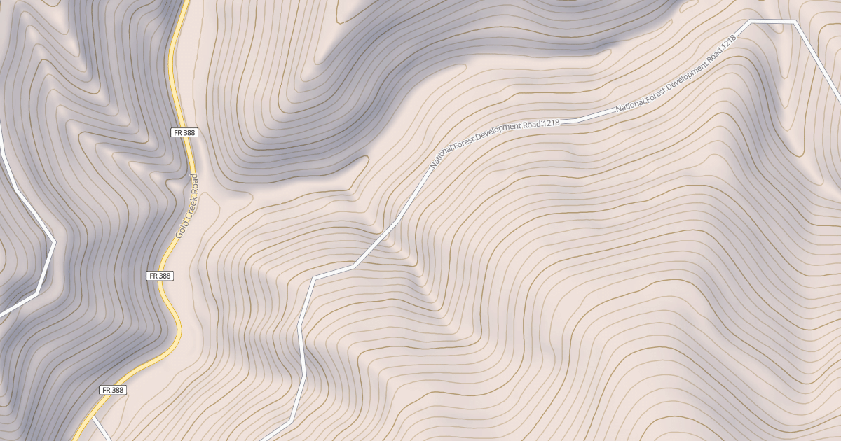 Map preview of Broadaxe Creek Ohv