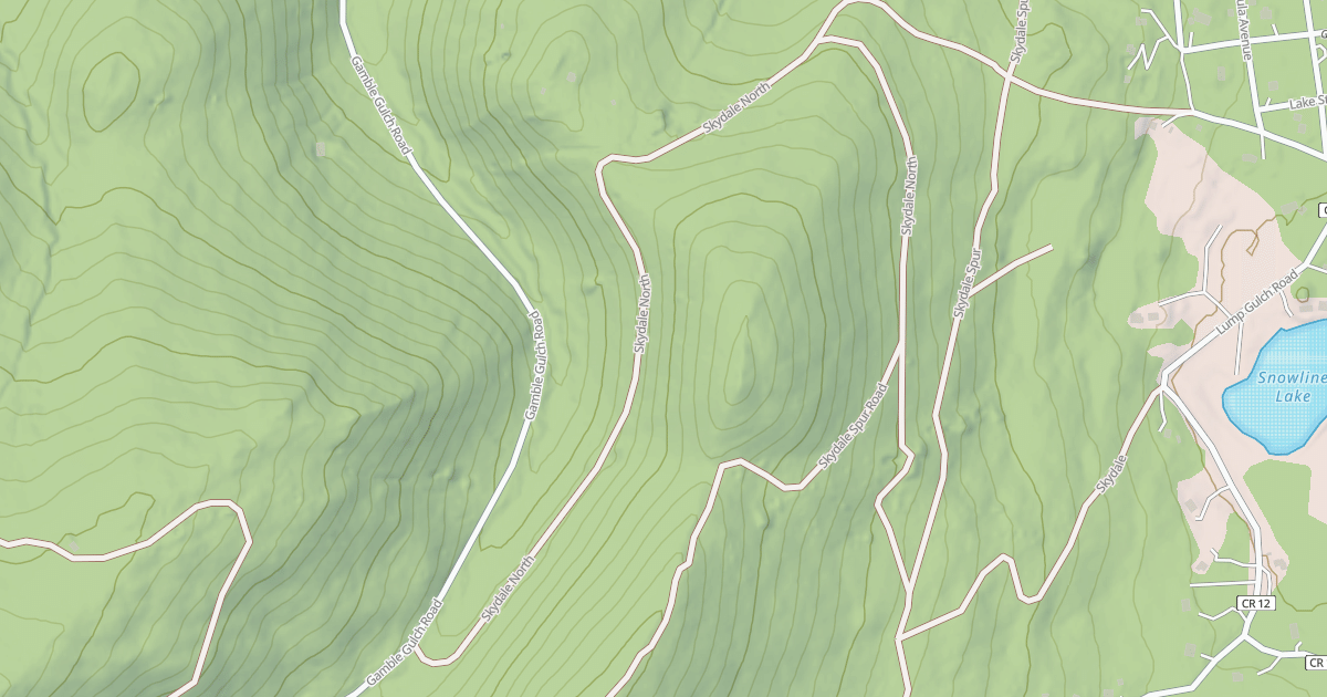 Map preview of SKYDALE NORTH