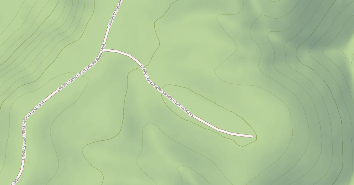 Map preview of USFS National Forest System Roads {8B4E1C8F-AFE3-4202-A695-062861AD0E1B}