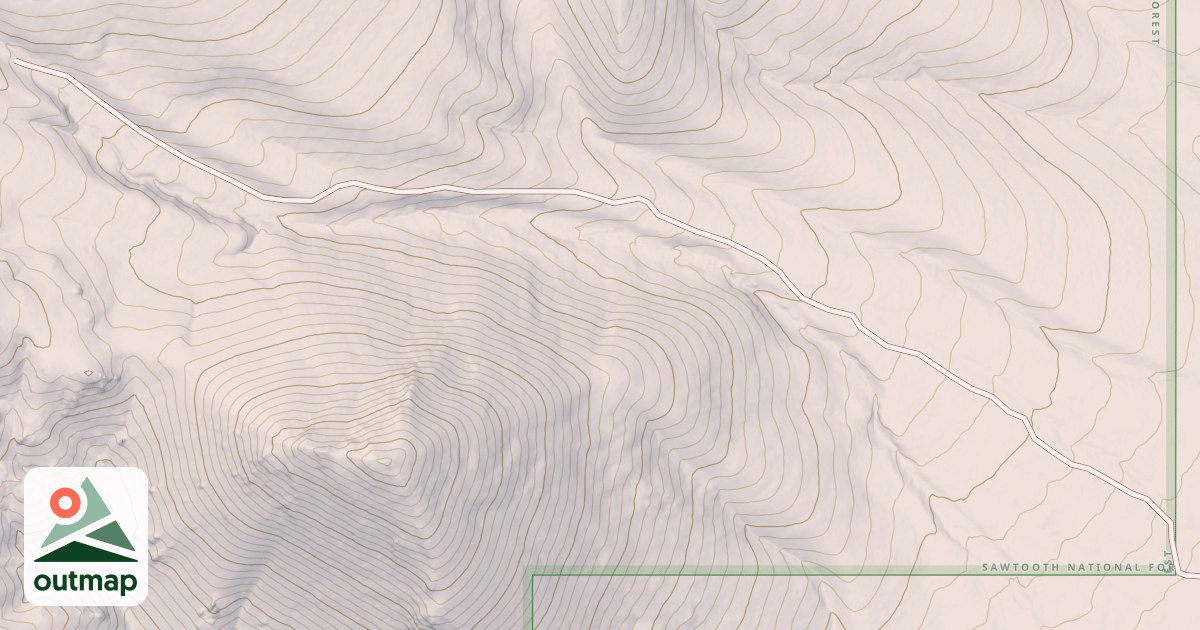 Map of GRAPE CREEK