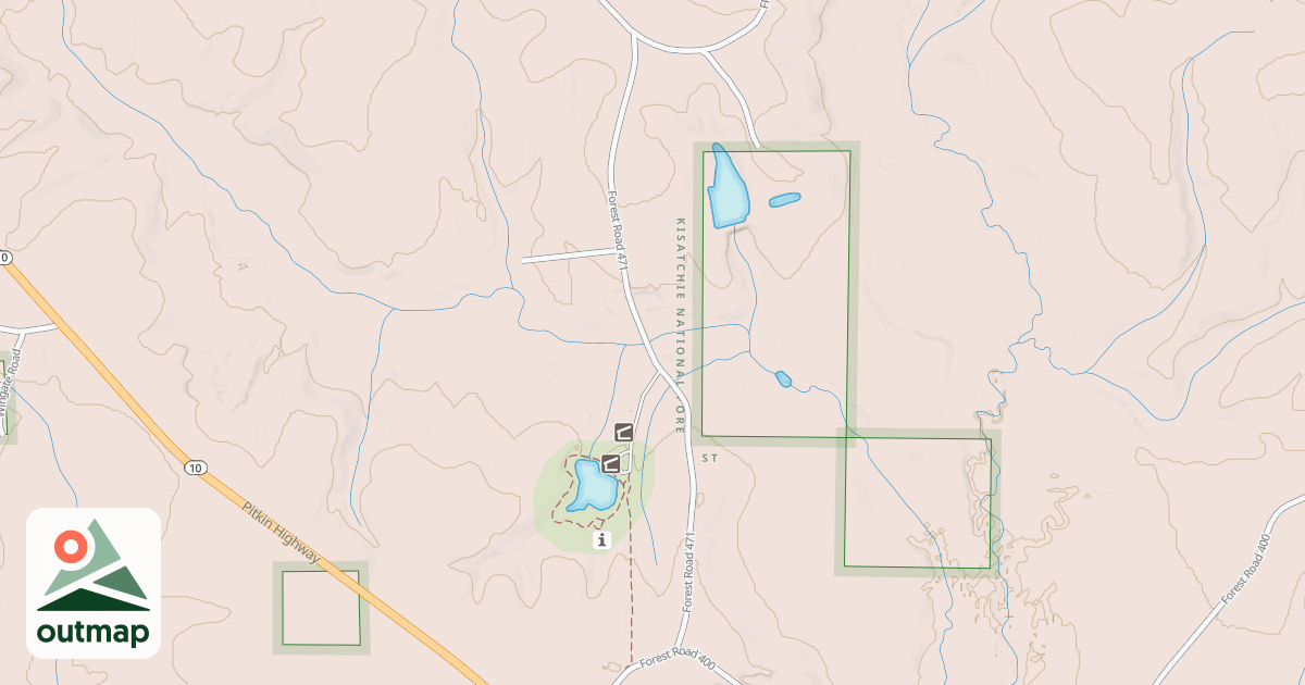 Map of TIGHTEYE CREEK