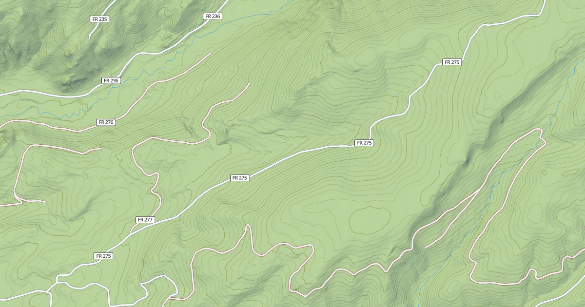 Map preview of IRON CREEK