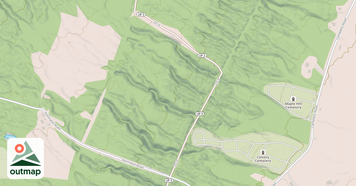 Map of Lake Linden Route