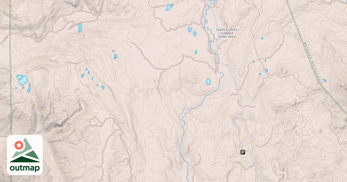 Map of Cd South Snowmobile Trail