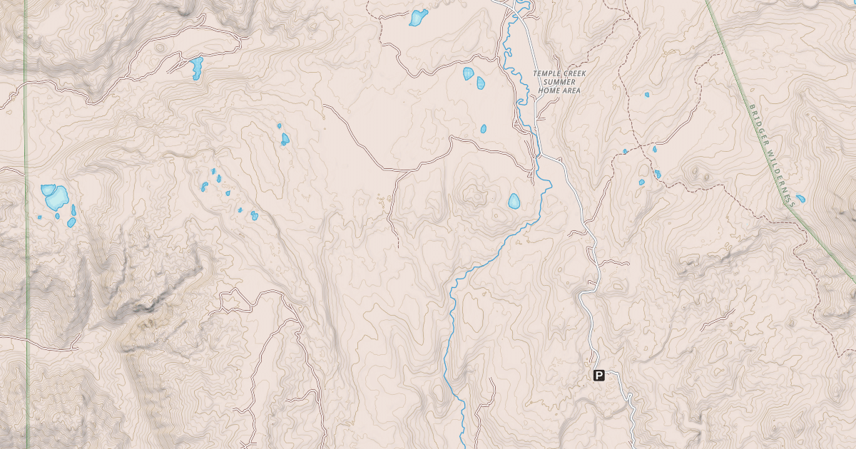 Map preview of Cd South Snowmobile Trail