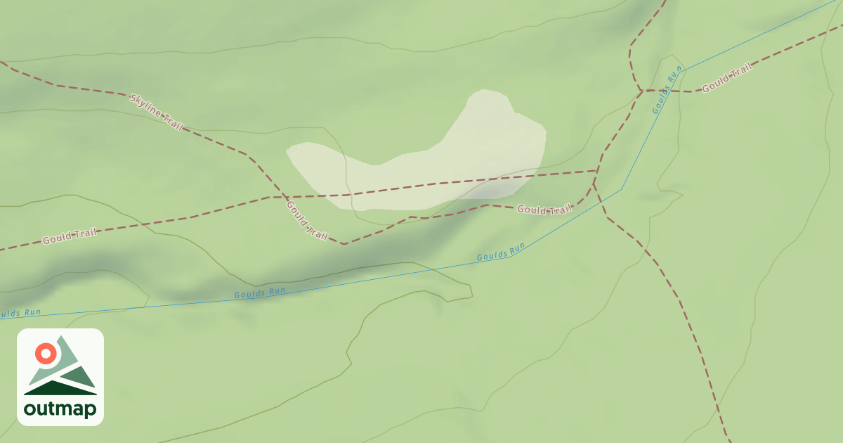 Map of Hickory Run State Park Trails