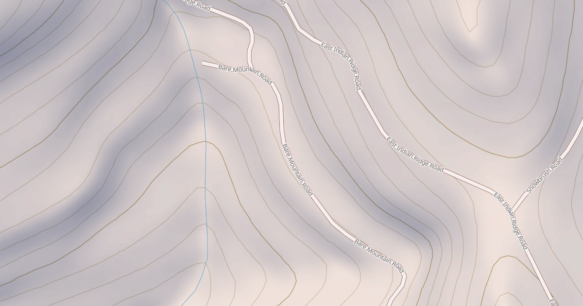 Map preview of BARE MOUNTAIN