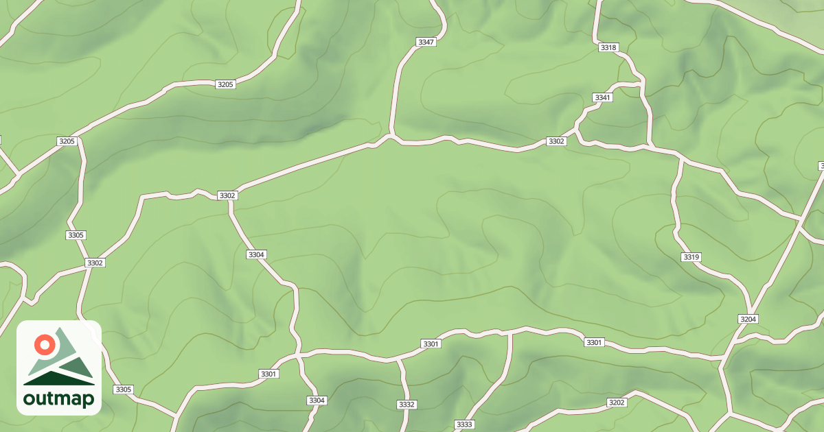 Map of USFS Motor Vehicle Use Map Trails 19375