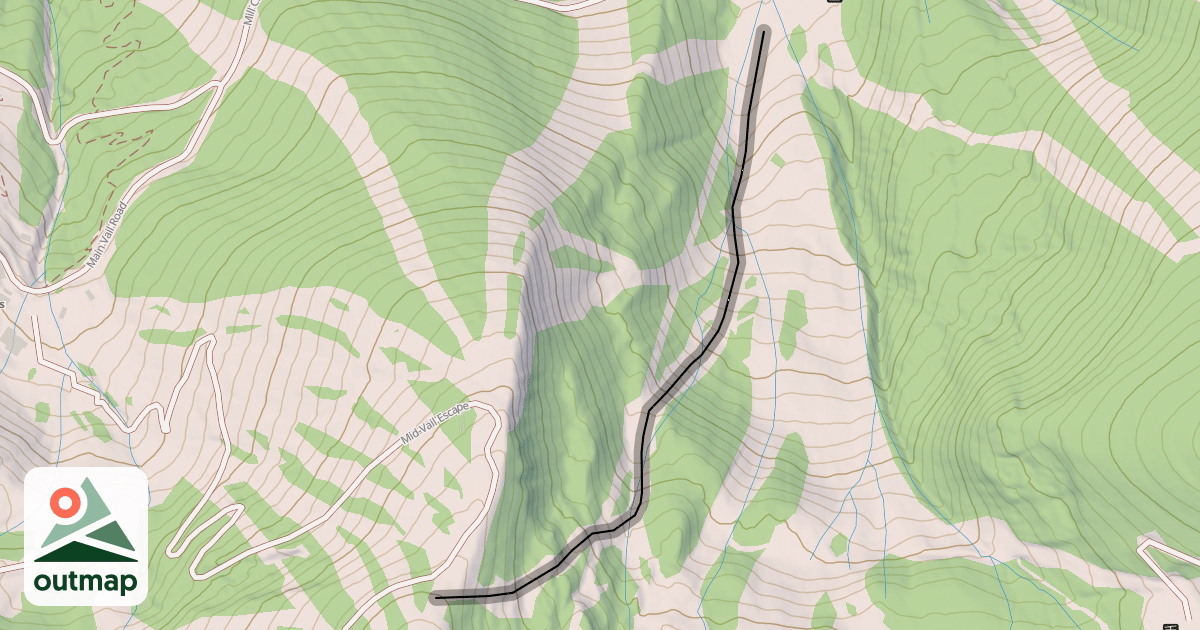 Map of Gandy Dancer