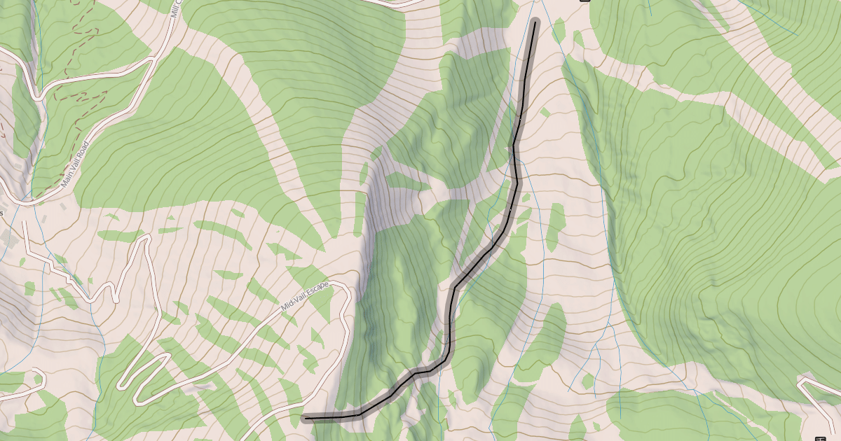 Map preview of Gandy Dancer