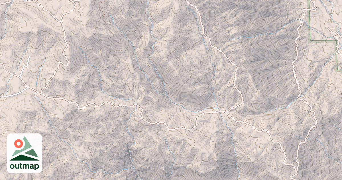 Map of BLACK GULCH