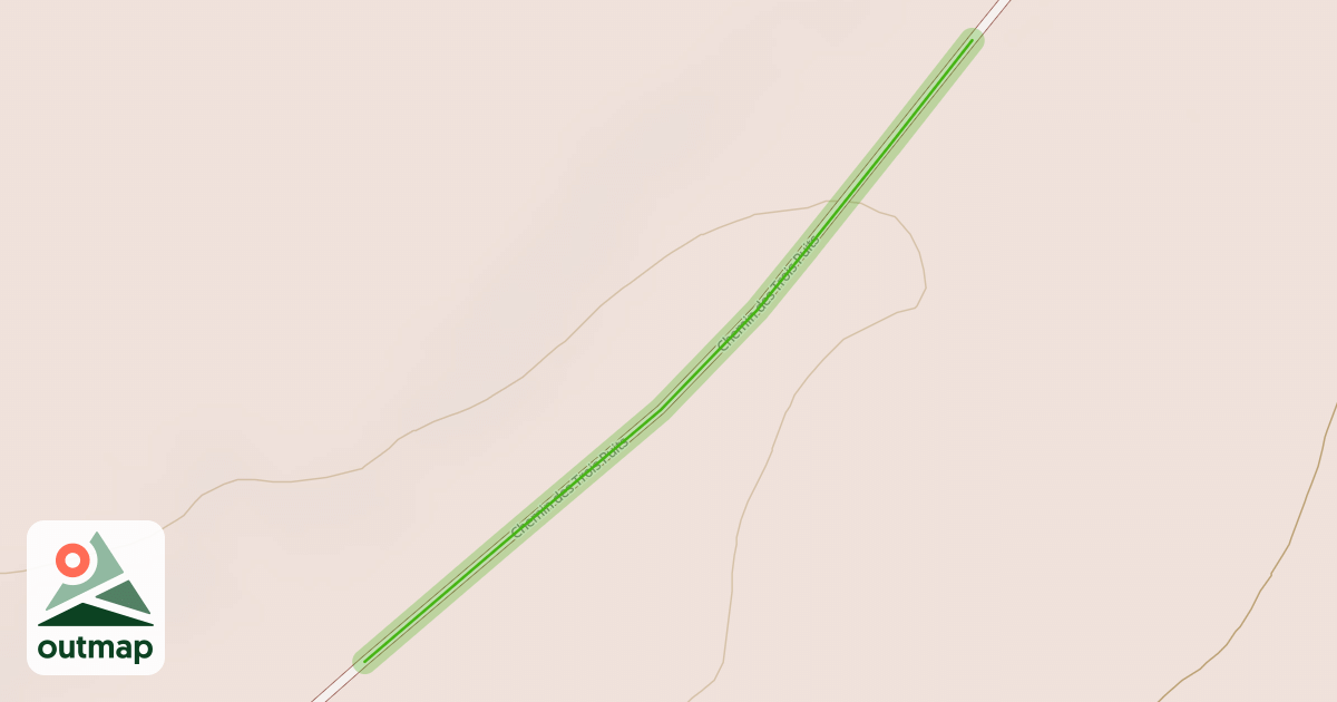 Map of Chemin des Trois Puits