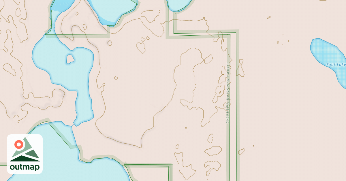 Map of BIG FOOT