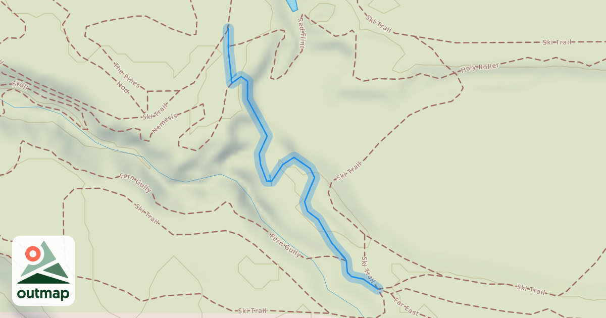 Map of Split Rock