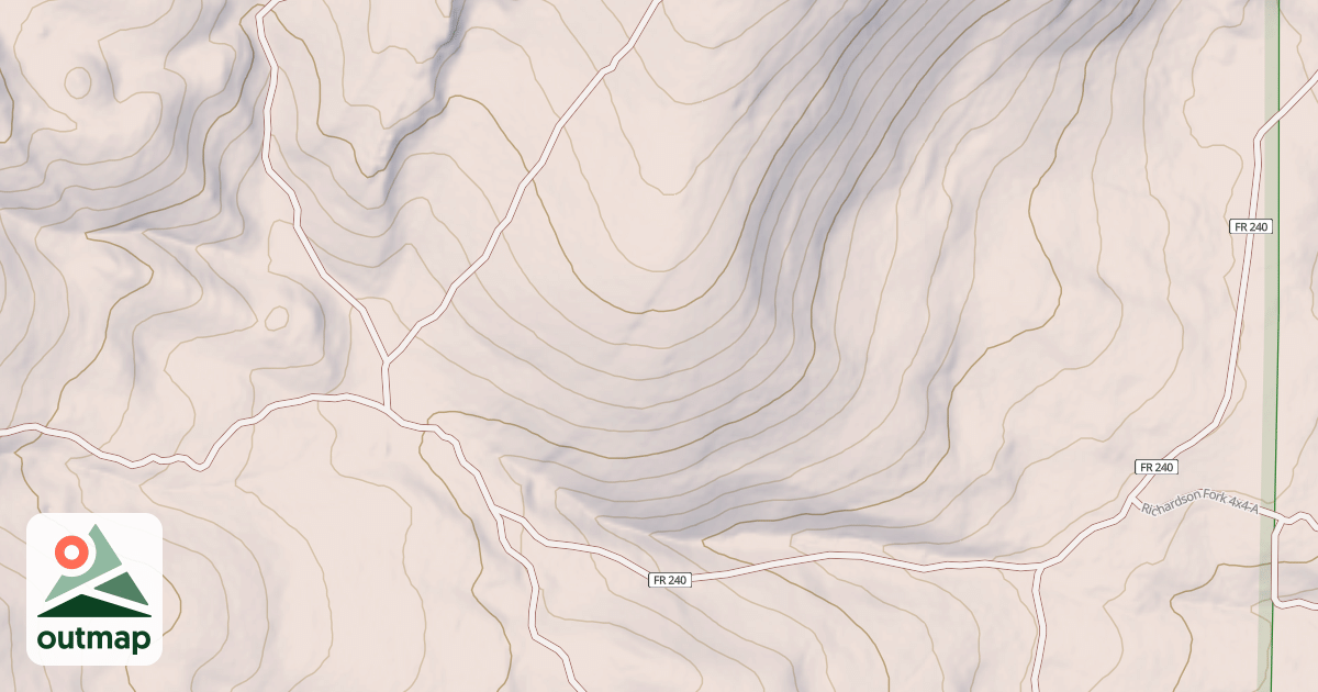 Map of RICHARDSON FORK 4X4