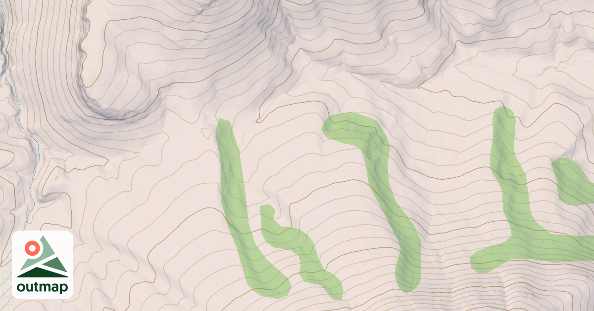 Map of JAKES CREEK SPUR A