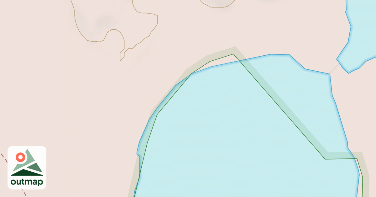 Map of MIDDLE SUCKER NARROW