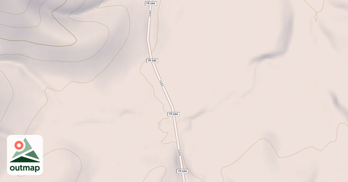 Map of USFS Motor Vehicle Use Map Roads {C6C6FA53-A11D-4CEB-9F00-C3DE4FB1DD35}