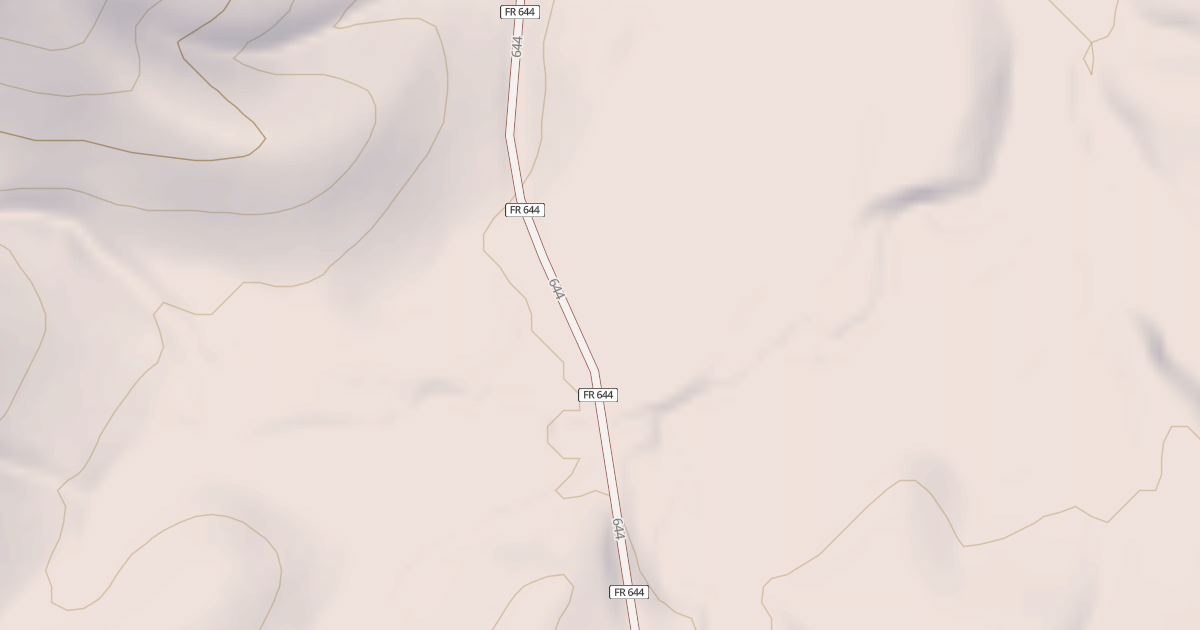 Map preview of USFS Motor Vehicle Use Map Roads {C6C6FA53-A11D-4CEB-9F00-C3DE4FB1DD35}