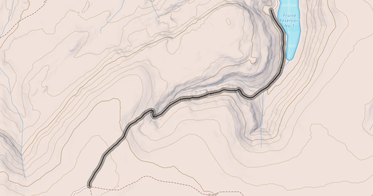 Map preview of Fruita Reservoir #1