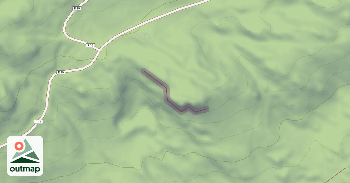 Map of Petit Rocher de Saint-Amé