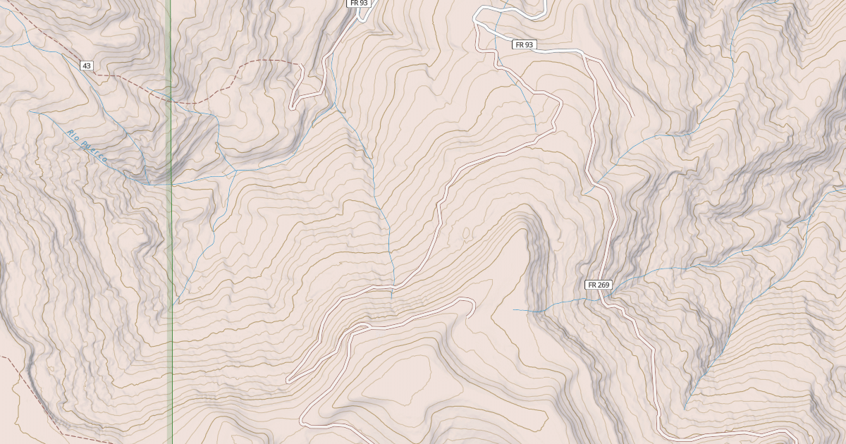Map preview of SAN PEDRO MOUNTAIN