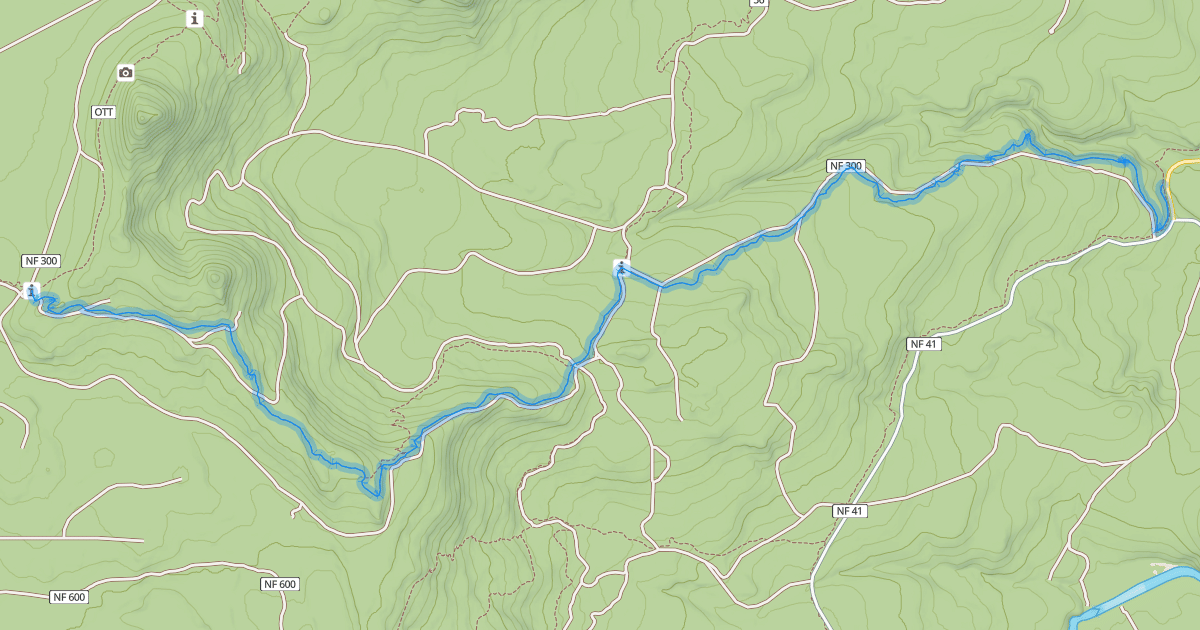 Map preview of Tyler's Traverse