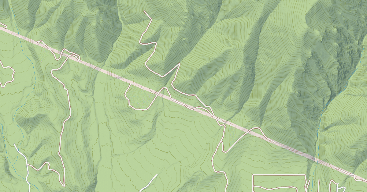 Map preview of SAVENAC CREEK
