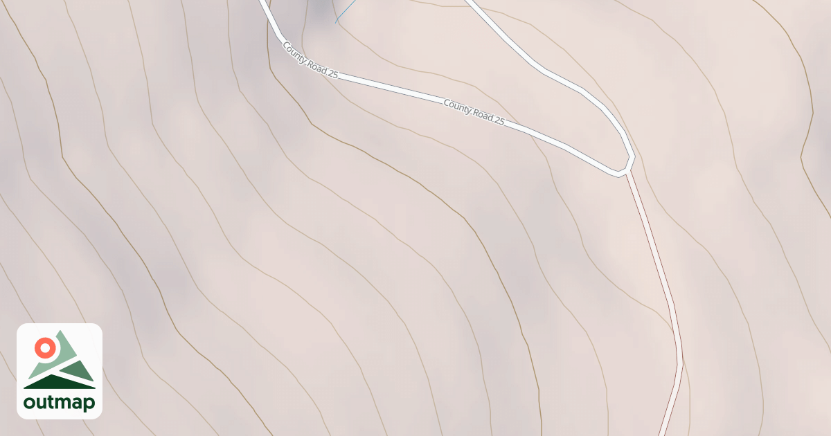 Map of DEEP CRK SPUR D