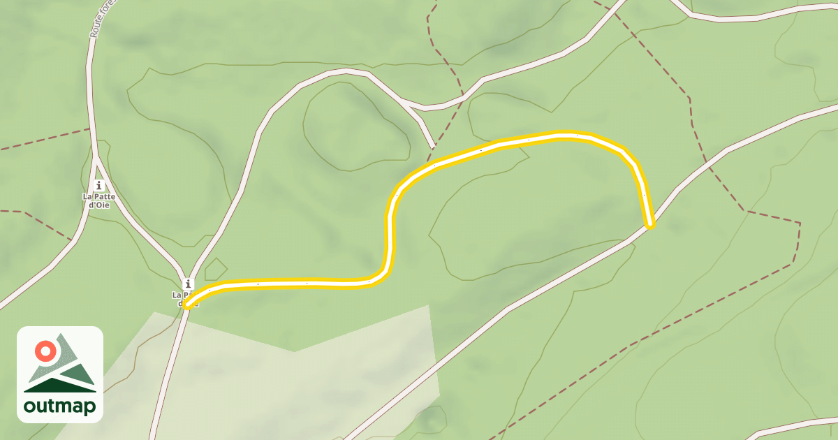 Map of Écureuil - Les Chaumes